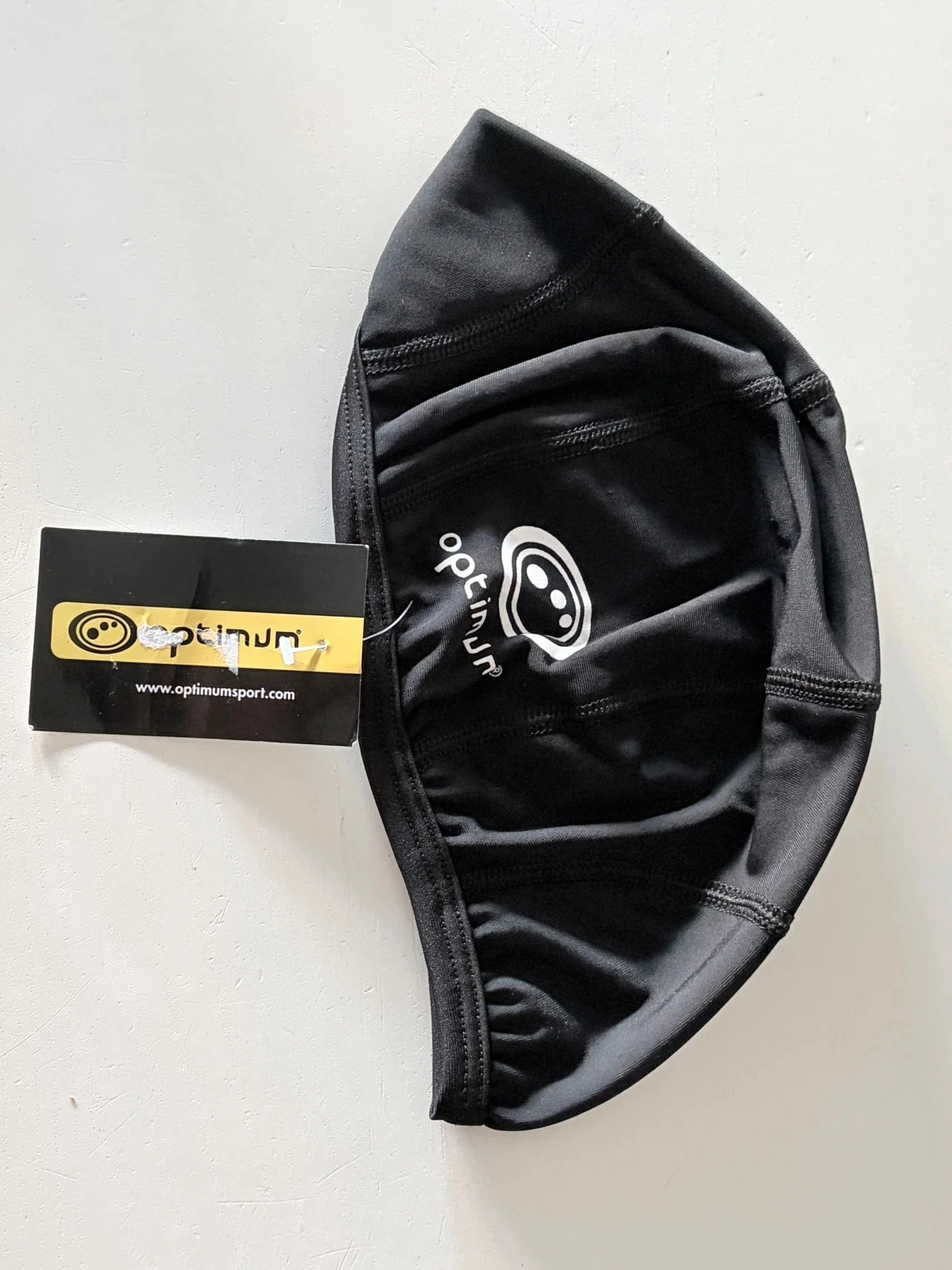 Bonnet technique de sport noir sous-casque pour cyclisme et running - Optimum Taille Unique